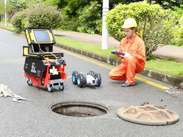 商河管道机器人检测