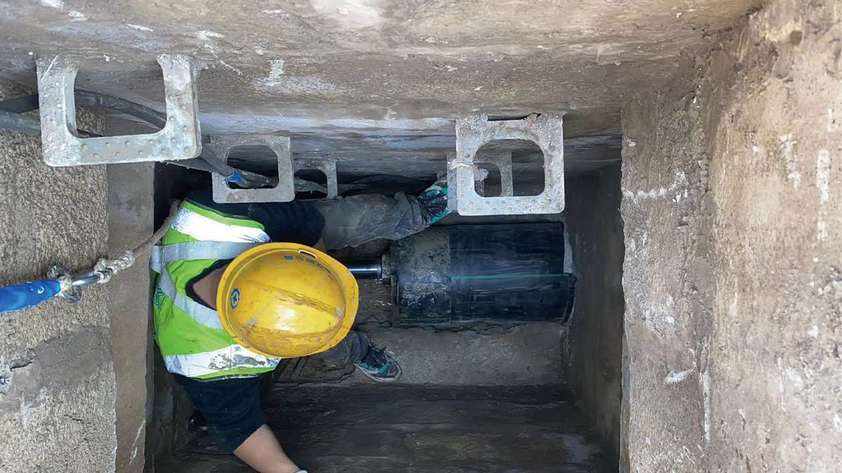 商河HDPE短管内衬法